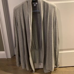 Ann Taylor LOFT Open Cardigan Cotton Sweater XL